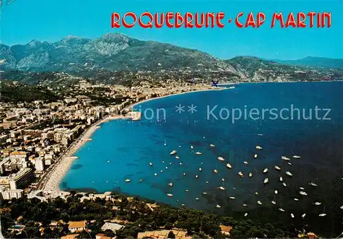 AK / Ansichtskarte Roquebrune Cap Martin_06_Alpes Maritimes Cote d Azur vue aerienne 