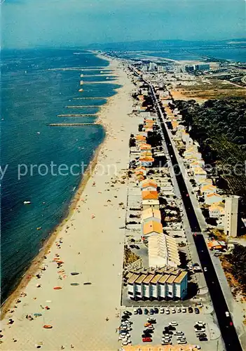 AK / Ansichtskarte Carnon_34_Herault Avenue G. Sibrian Plage Port Paysage du Languedoc vue aerienne 