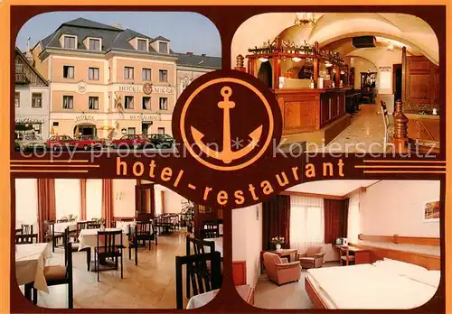 AK / Ansichtskarte Klosterneuburg Hotel Restaurant Anker Fremdenzimmer Klosterneuburg