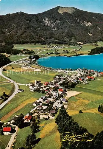 AK / Ansichtskarte Fuschl_See_Salzkammergut Badeort mit Filbling Fuschl_See_Salzkammergut