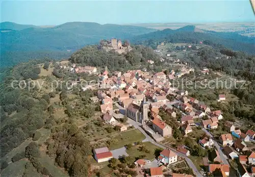 AK / Ansichtskarte Lichtenberg_67_Burg_Vogesen Vue aerienne 