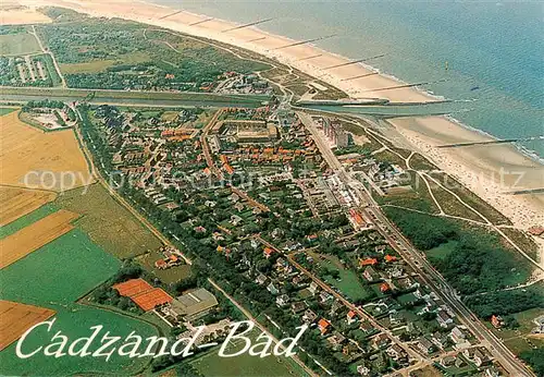 AK / Ansichtskarte Cadzand_Bad_Zeeland_NL Fliegeraufnahme 