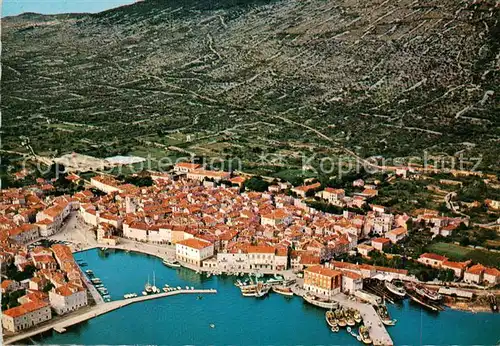AK / Ansichtskarte Cres_Croatia Kuestenort Hafen 