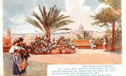 AK / Ansichtskarte Roma__Rom_IT Panorama 