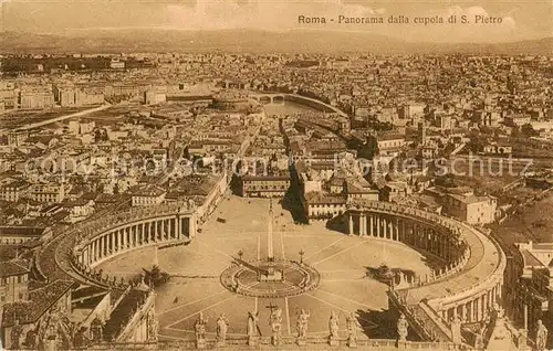 AK / Ansichtskarte Roma__Rom_IT Panorama dalla cupola di San Pietro 