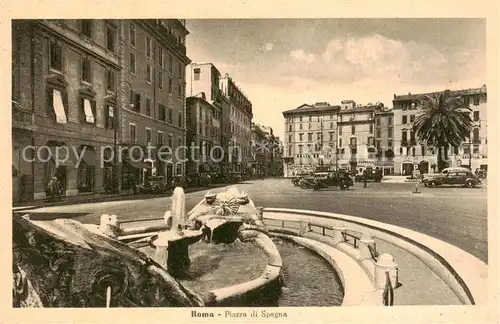 AK / Ansichtskarte Roma__Rom_IT Piazza di Spagna 