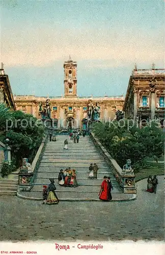 AK / Ansichtskarte Roma__Rom_IT Campidoglio 