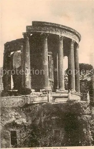 AK / Ansichtskarte Tivoli__Roma_IT Temple della Sibilla 