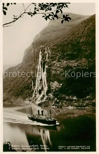 AK / Ansichtskarte Sostre Geirangerfjord 