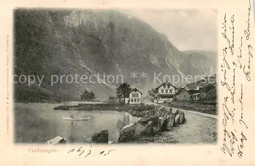 AK / Ansichtskarte Gudvangen_Norge Panorama 