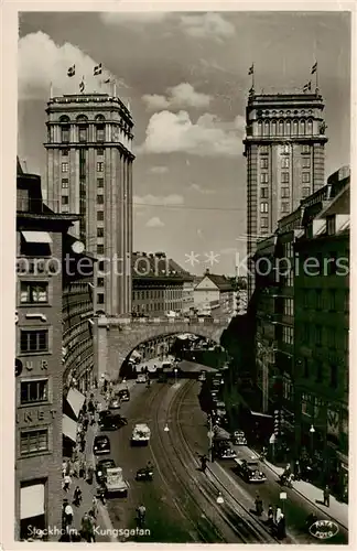 AK / Ansichtskarte Stockholm Kungsgatan Stockholm