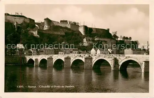 AK / Ansichtskarte Namur_sur_Meuse Citadelle et ponts de Jambes Namur_sur_Meuse