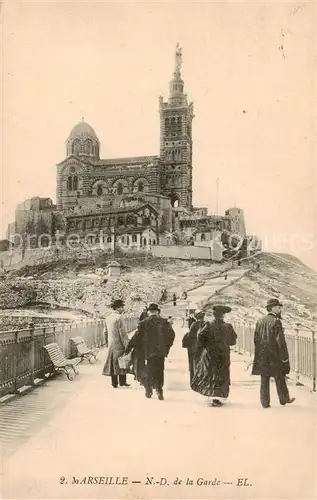AK / Ansichtskarte Marseille_13 Notre Dame de la Garde 