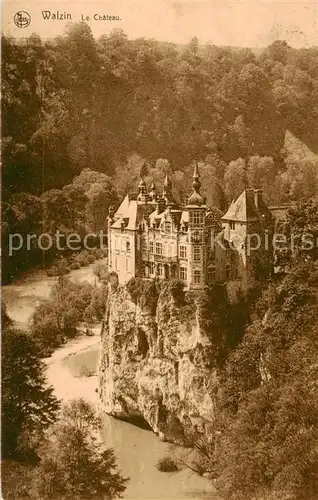 AK / Ansichtskarte Walzin_Belgie Le Chateau 