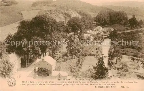 AK / Ansichtskarte Rochefort_Belgie Panorama vers Jemelle 