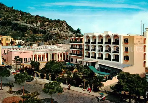 AK / Ansichtskarte Lacco Ameno_Ischia_IT Hotel und Mineralbad der Koenigin Isabella 