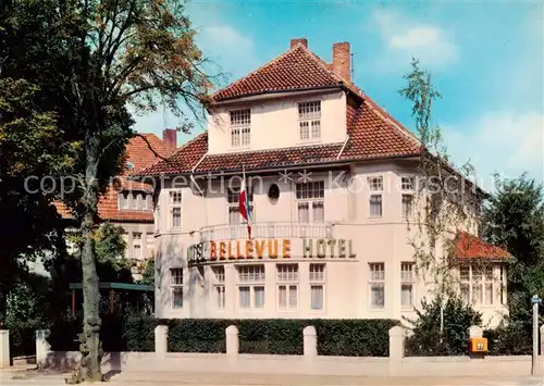 AK / Ansichtskarte Hameln_Weser Hotel Bellevue am Rosenplatz Hameln Weser