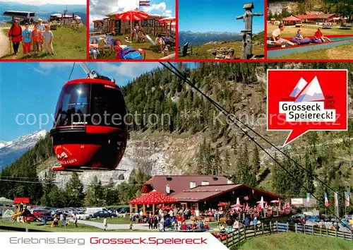 AK / Ansichtskarte Mauterndorf_AT Schi Berg Grosseck Speiereck Teilansichten Gondelbahn 