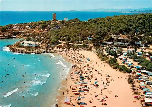 AK / Ansichtskarte Tarragona_ES Camping Torre de la Mora Fliegeraufnahme 