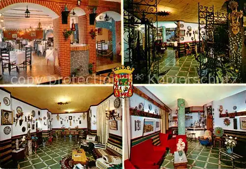 AK / Ansichtskarte Granada_Andalucia_ES Hostal Colombia Restaurante Details 