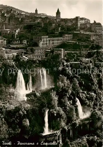 AK / Ansichtskarte Tivoli__Roma_IT Panorama e Cascatelle 