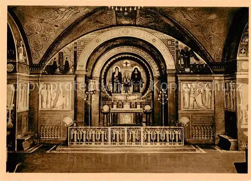 AK / Ansichtskarte Montecassino_Cassino_IT Altar 