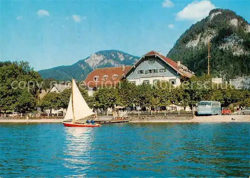 AK / Ansichtskarte Fuschl_See_Salzkammergut Seehotel Schlick Panorama Fuschl_See_Salzkammergut