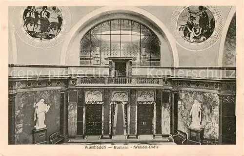 AK / Ansichtskarte Wiesbaden Kurhaus Wandel Halle Wiesbaden