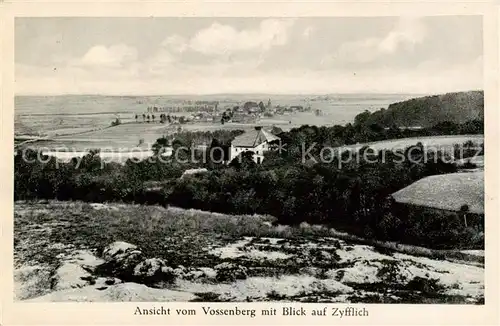 AK / Ansichtskarte Vossenberg Blick auf Zyfflich Vossenberg