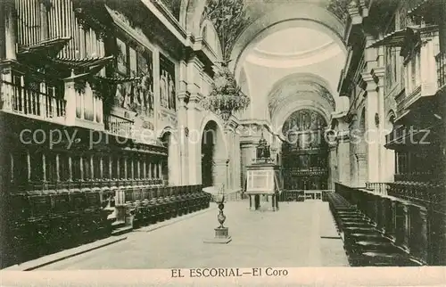 AK / Ansichtskarte El_Escorial_ES El Coro 