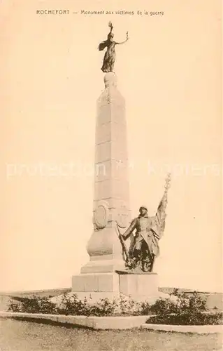 AK / Ansichtskarte Rochefort_Belgie Monument aux victimes de la guerre 