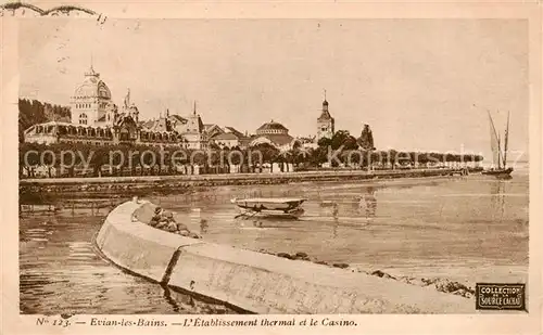 AK / Ansichtskarte Evian les Bains_74 L Etablissement thermal et le Casino 