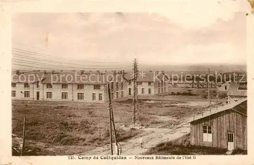 AK / Ansichtskarte Camp_de_Coetquidan Batiments de l Ilot Camp_de_Coetquidan