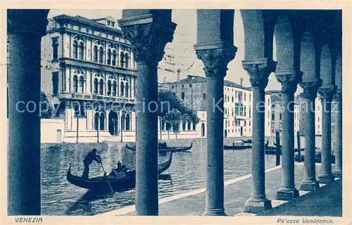 AK / Ansichtskarte Venezia_Venedig Palazzo Vendramin Venezia Venedig