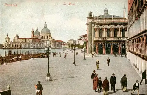 AK / Ansichtskarte Venezia_Venedig Il Molo Venezia Venedig