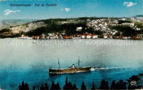 AK / Ansichtskarte Constantinopel_Istanbul Vue de Candilli Constantinopel_Istanbul