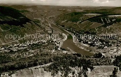 AK / Ansichtskarte Alf_Bullay_Mosel Gesamtansicht Alf_Bullay_Mosel