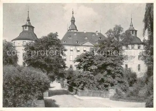 AK / Ansichtskarte Langenburg_Wuerttemberg Schloss Sammlung Burgen und Schloesser Jugendherbergsgroschen 1955 Karte Nr. 13 Langenburg Wuerttemberg