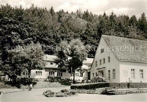 AK / Ansichtskarte Giessuebel_Schleusegrund Waldbaude Kulturhaus des FDGB Giessuebel_Schleusegrund