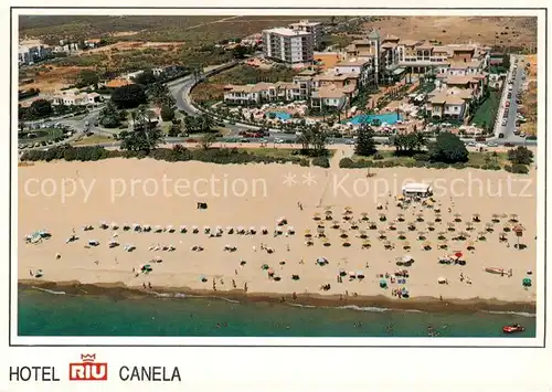 AK / Ansichtskarte Canela_Isla_Canela_Ayamonte_ES Fliegeraufnahme mit Hotel Riu 