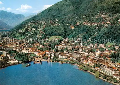 AK / Ansichtskarte Locarno_Lago_Maggiore in alto Madonna del Sasso Orselina Locarno_Lago_Maggiore