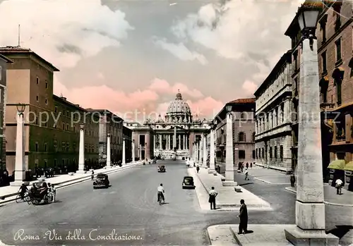 AK / Ansichtskarte Roma__Rom_IT Via della Conciliazione 