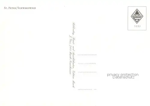 AK / Ansichtskarte St_Peter_Schwarzwald Panorama Kirche St Peter St_Peter_Schwarzwald