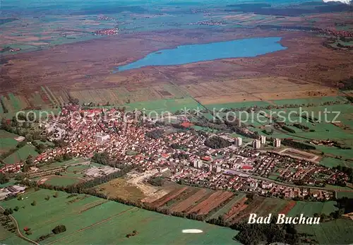 AK / Ansichtskarte Bad_Buchau_Federsee Fliegeraufnahme Bad_Buchau_Federsee