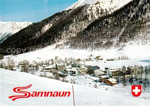 AK / Ansichtskarte Samnaun_Dorf_GR Panorama 