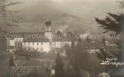 AK / Ansichtskarte St_Trudpert_Kloster_Muenstertal Kloster Aussenansicht 