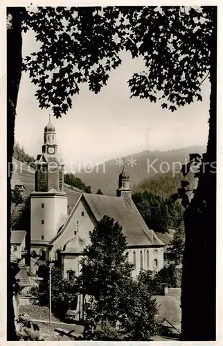 AK / Ansichtskarte Todtmoos Wallfahrtskirche Aussenansicht Todtmoos