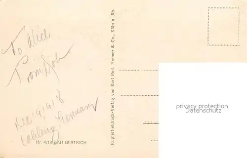 AK / Ansichtskarte Bad_Bertrich Gesamtansicht Bad_Bertrich
