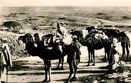 AK / Ansichtskarte Biskra_Algerie Halte au Col de Sfa 