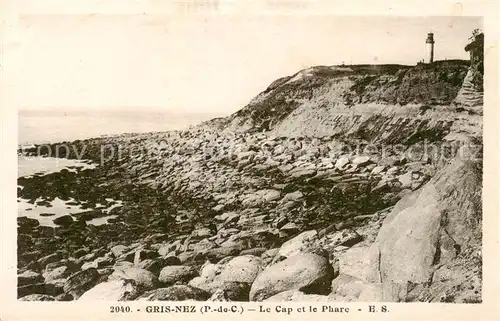 AK / Ansichtskarte Griz Nez_Cap_Audinghen Le Cap et le Phare 